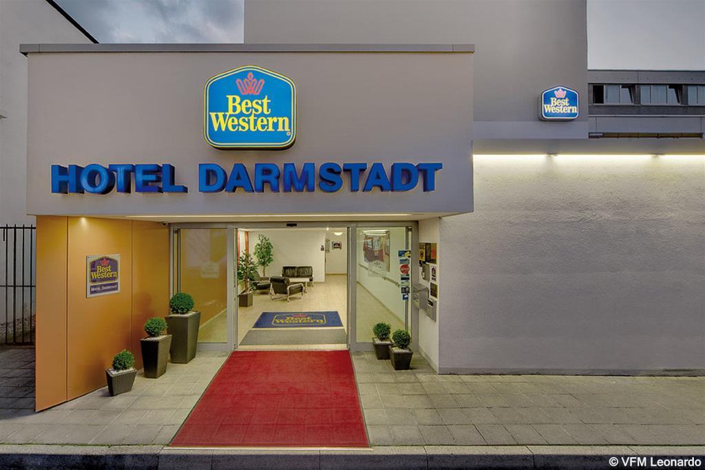 Best Western Hotel Darmstadt Mitte Exterior foto